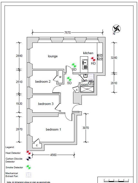 Bright And Airy Apartment Glasgow Eksteriør bilde